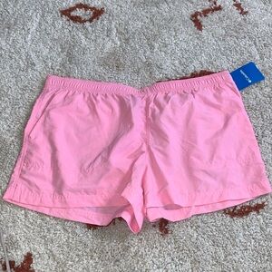 NWT- Columbia- BubbleGum Pink Sport Short- Sz XL- Inseam 3”-
